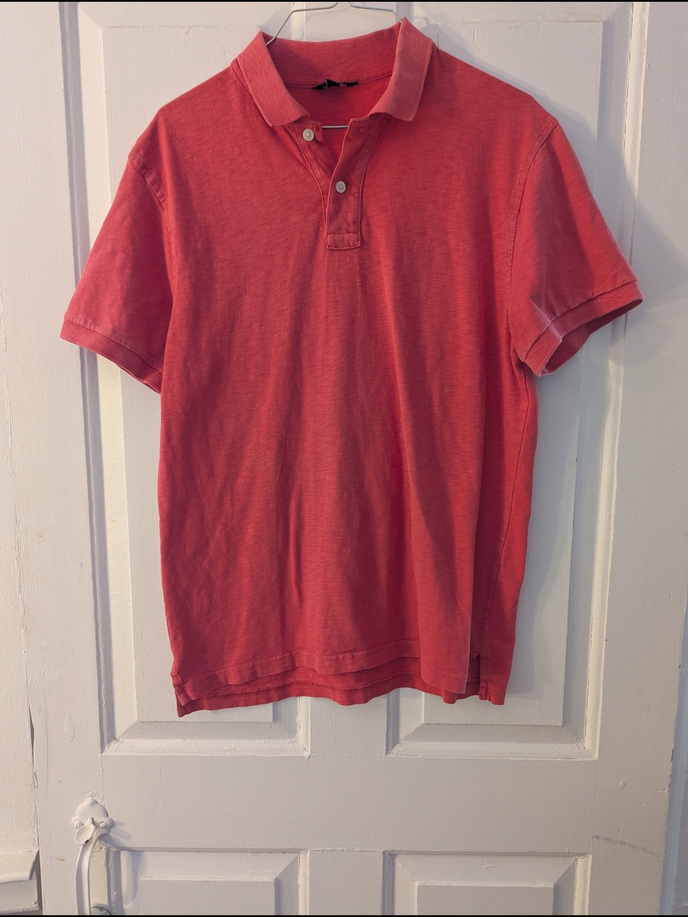 J. Crew Coral-Red Men’s Polo Shirt